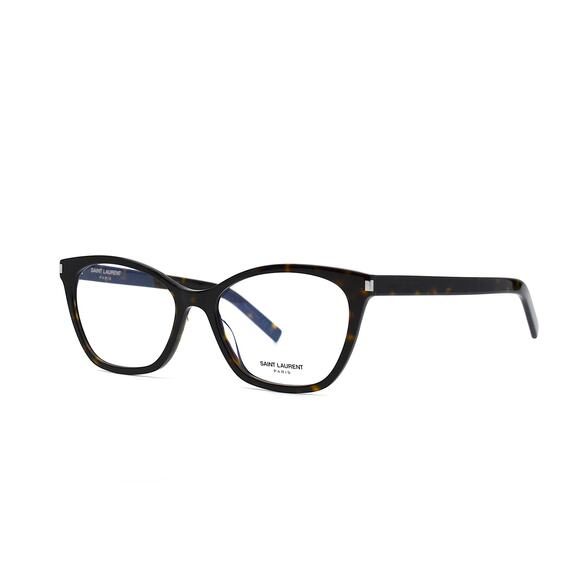 Saint Laurent Accessories - SAINT LAURENT SL 287 002 DARK HAVANA EYEGLASSES FRAME